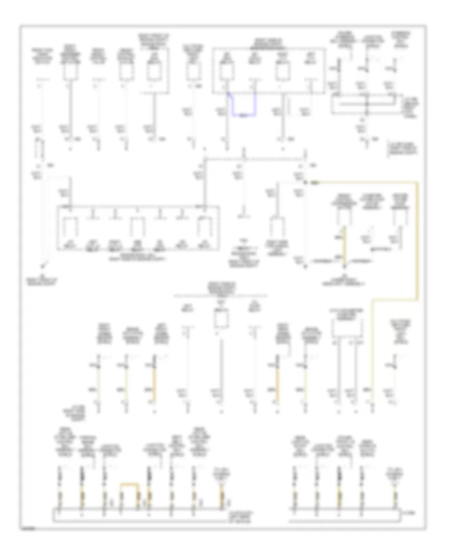 Электросхема подключение массы заземления (2 из 7) для Lexus LS 600hL 2008