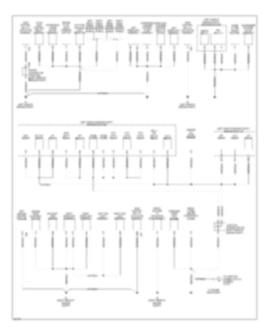Электросхема подключение массы заземления (1 из 6) для Lexus LX 570 2008