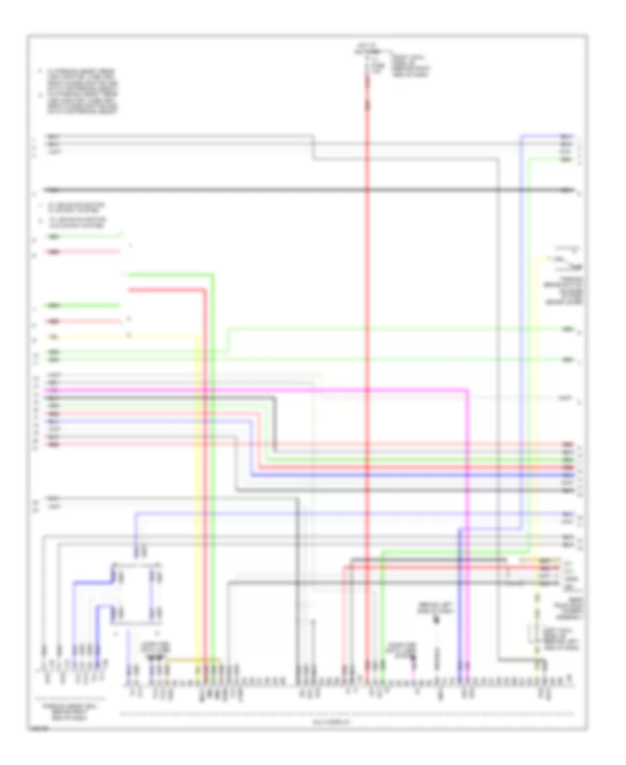 Navigation Wiring Diagram, withStereo Radio & Mark Levinson (4 из 6) для Lexus LX 570 2008