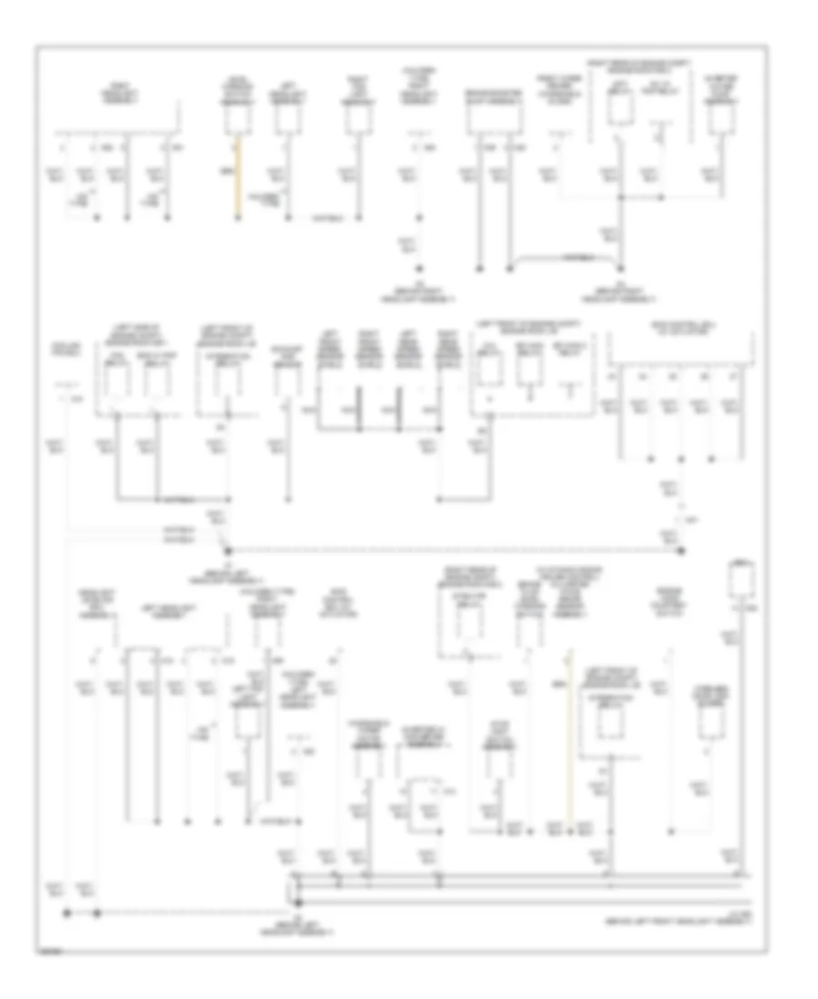 Электросхема подключение массы заземления (1 из 6) для Lexus ES 300h 2013