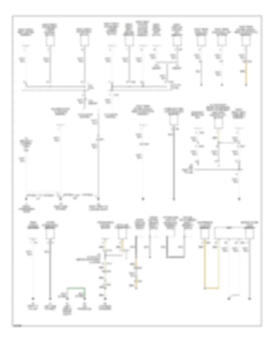Электросхема подключение массы заземления (2 из 6) для Lexus ES 300h 2013