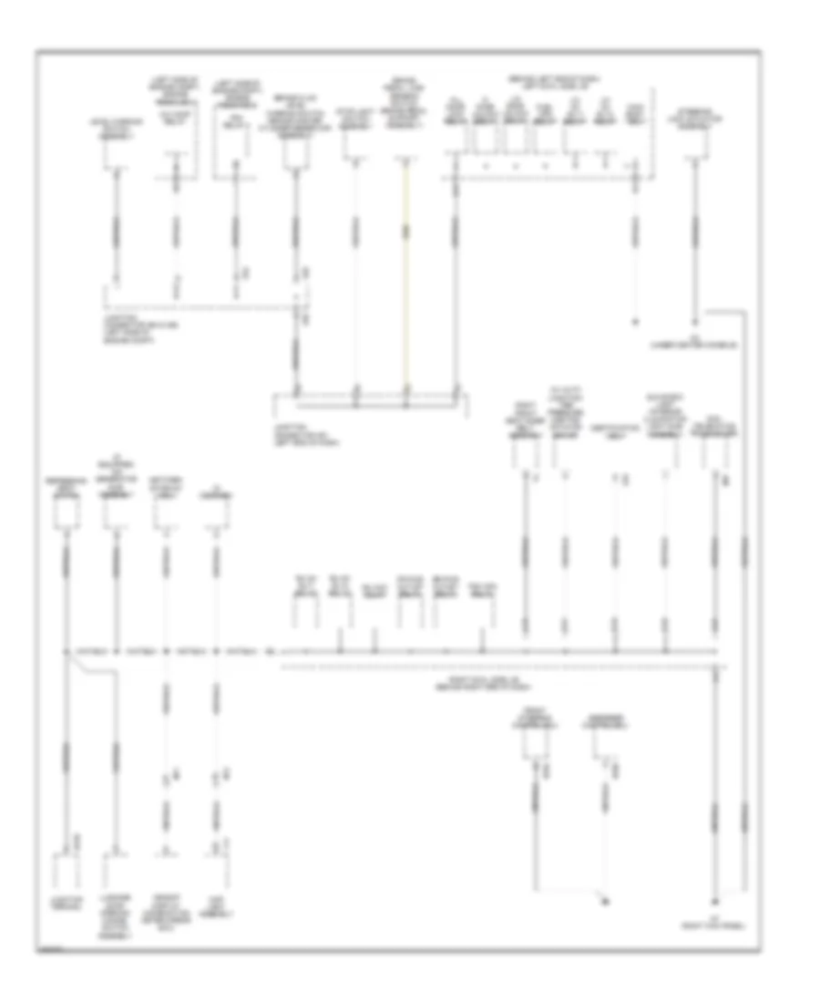 Электросхема подключение массы заземления (3 из 6) для Lexus GS 350 2013