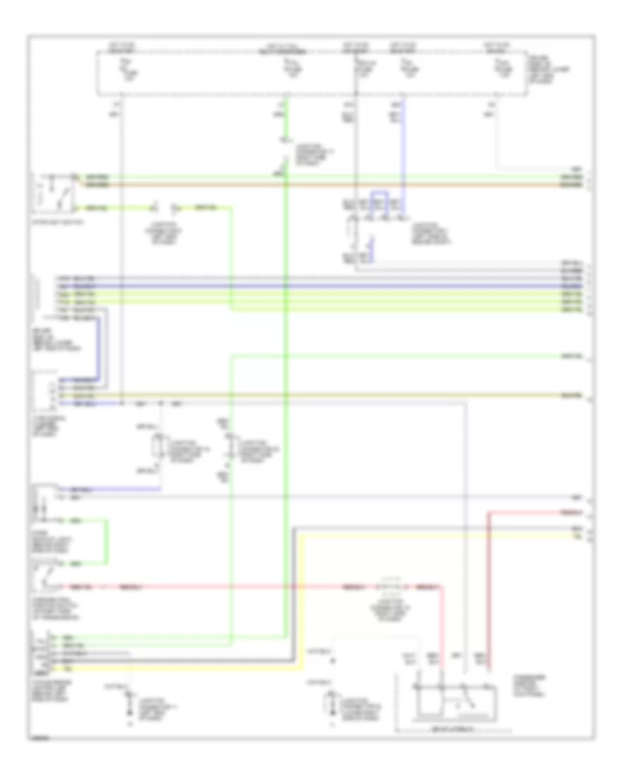 Электросхема розетки подключения прицепа (1 из 2) для Lexus GX 470 2009
