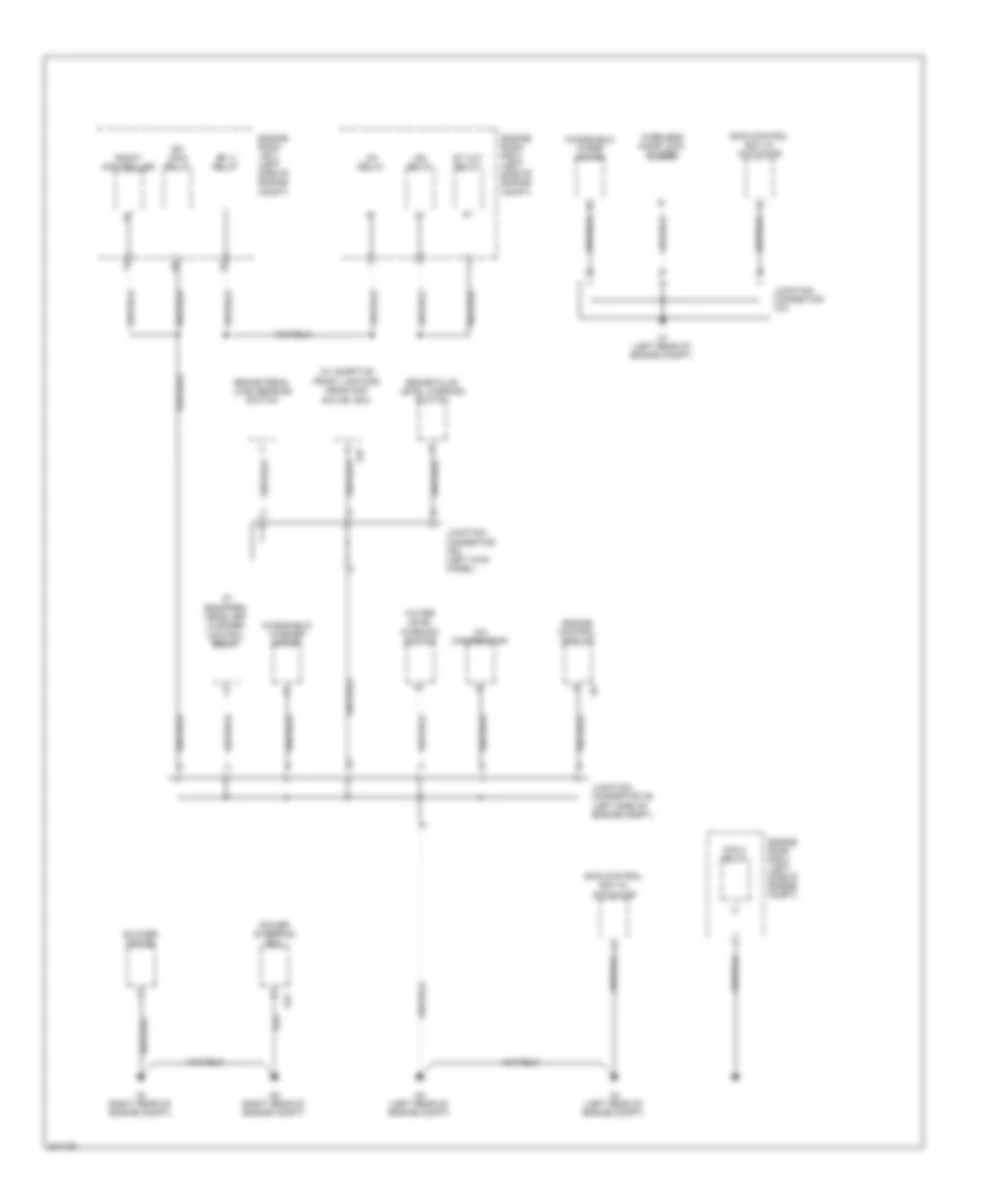 Электросхема подключение массы заземления (1 из 7) для Lexus IS 350 2009