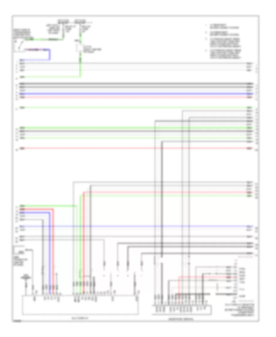 Navigation Wiring Diagram, withSatellite Radio & Mark Levinson (5 из 6) для Lexus LX 570 2009