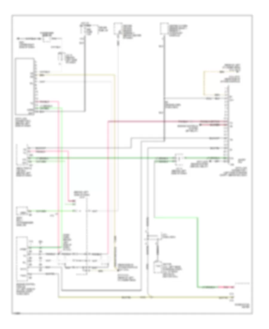 схема соединителя канала связи для Lexus GS 300 2001