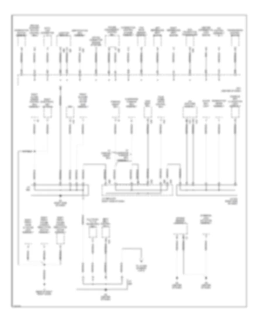 Электросхема подключение массы заземления (3 из 5) для Lexus GX 460 2010