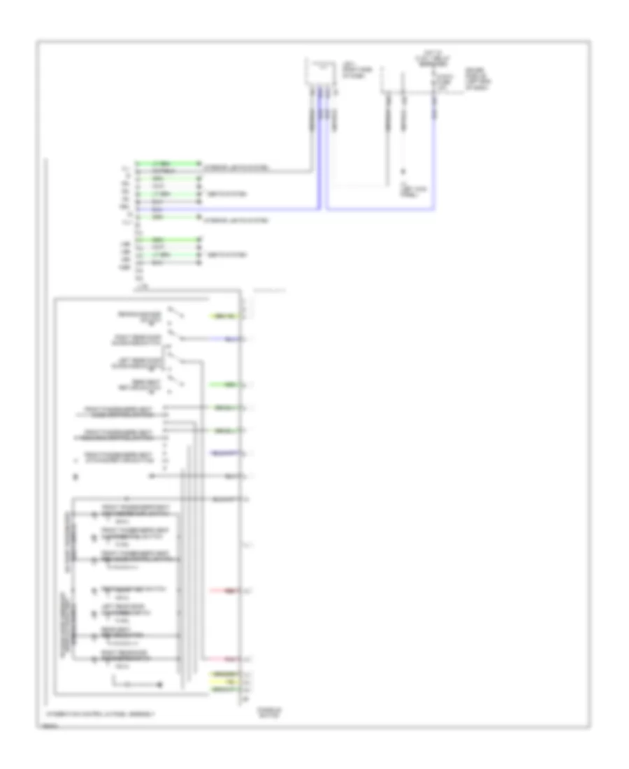 управление интеграцией и схема панели для Lexus LS 460 2013