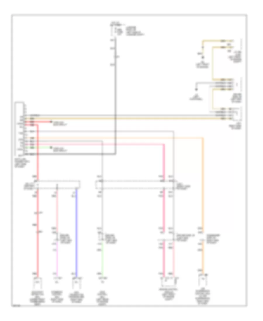 схема соединителя канала связи для Lexus LS 460 2013