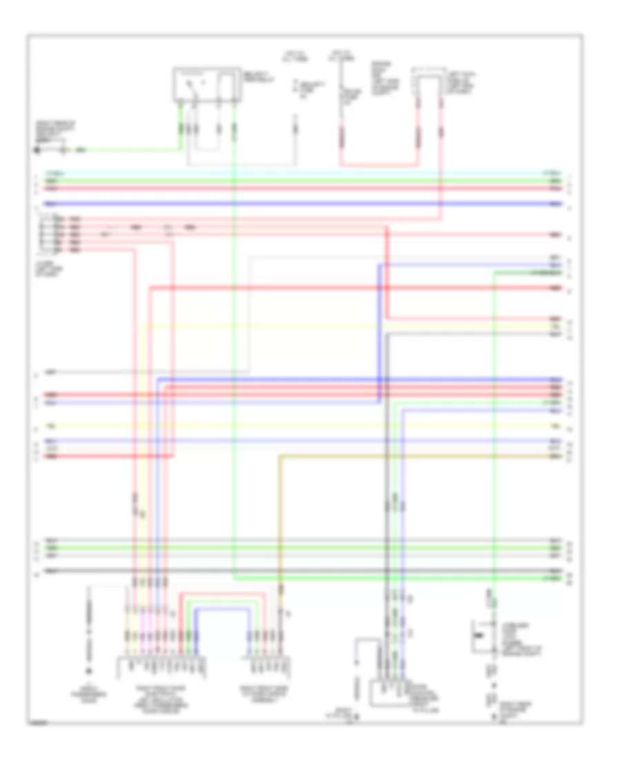 Электросхема противоугонной сигнализации (5 из 6) для Lexus LX 570 2013