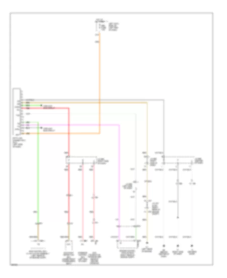 схема соединителя канала связи для Lexus LX 570 2013