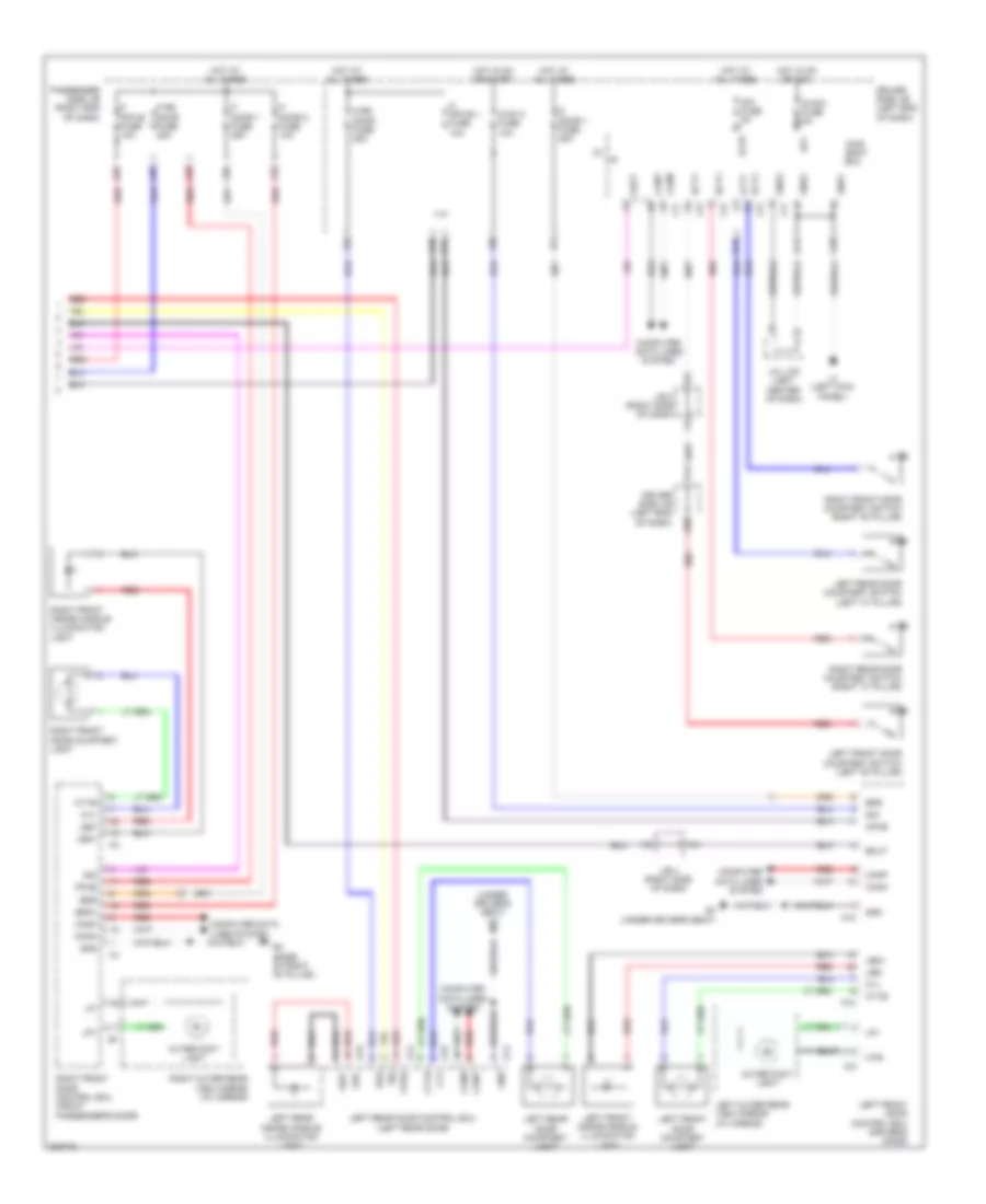 Схема пневмоподвески лексус лс 460