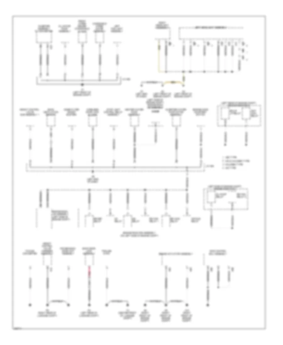 Электросхема подключение массы заземления (1 из 5) для Lexus RX 450h 2010