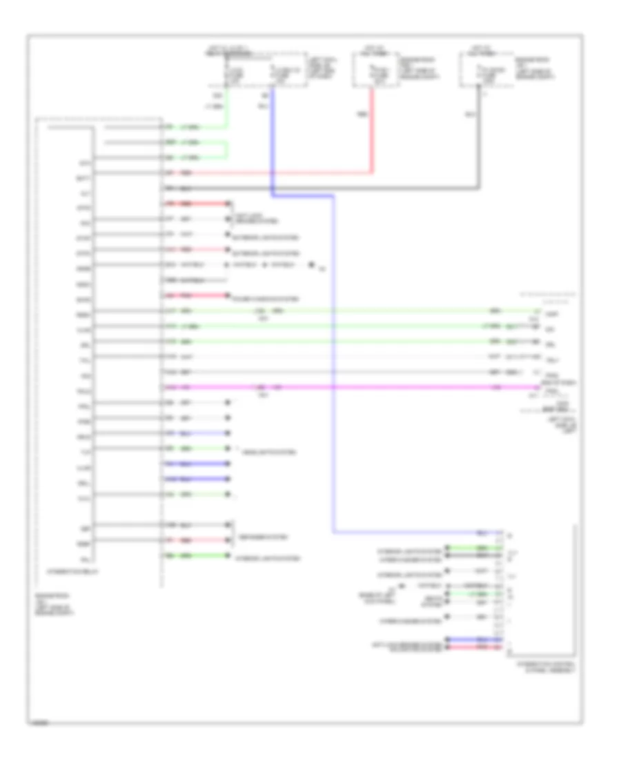 управление интеграцией и схема панели для Lexus GS 450h 2014