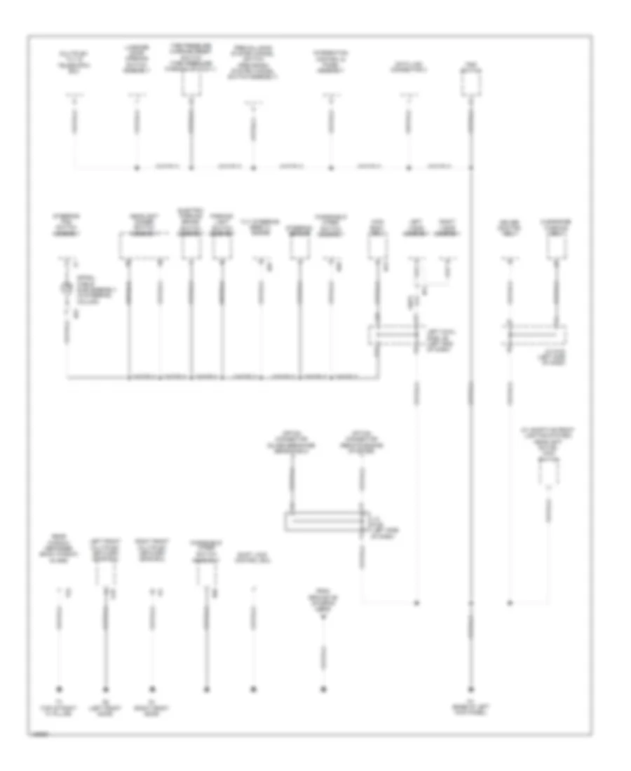 Электросхема подключение массы заземления (5 из 7) для Lexus GS 450h 2014