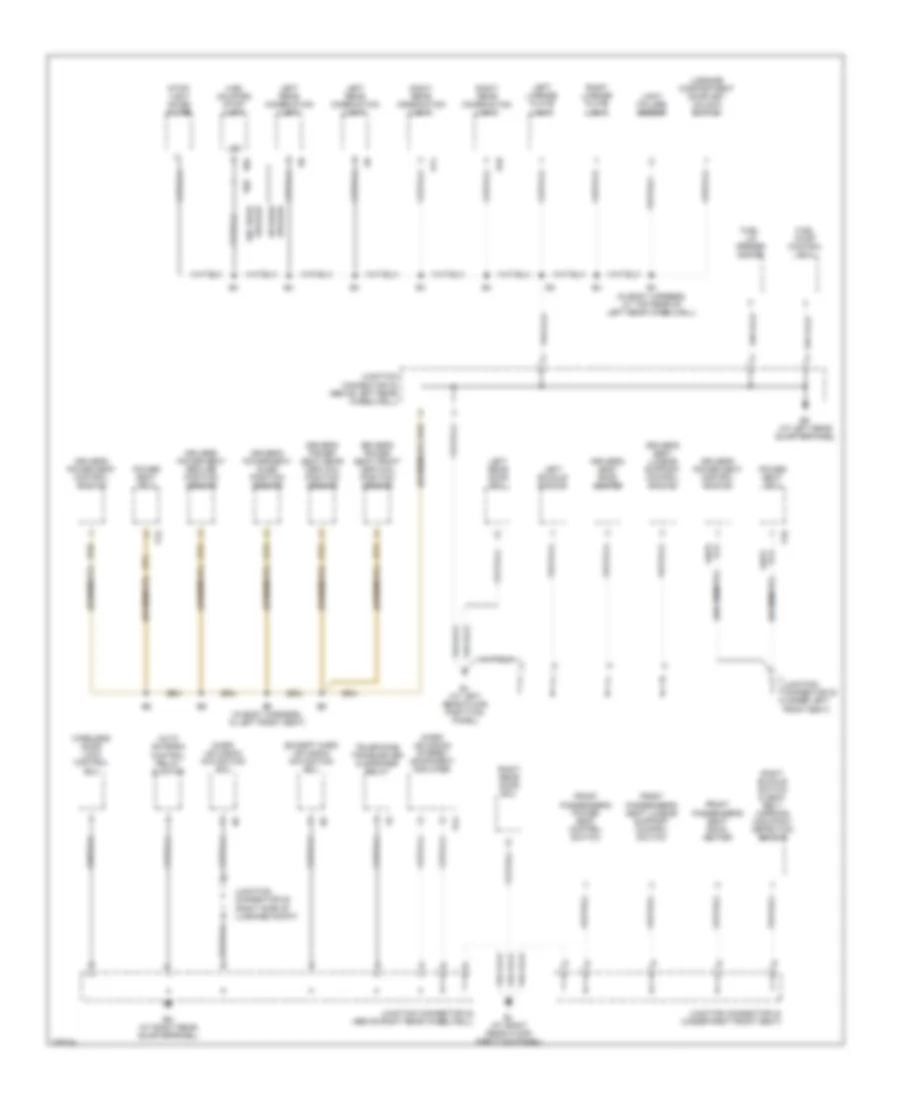 Ground Distribution Wiring Diagram 4 of 4 for Lexus GS 300 2005