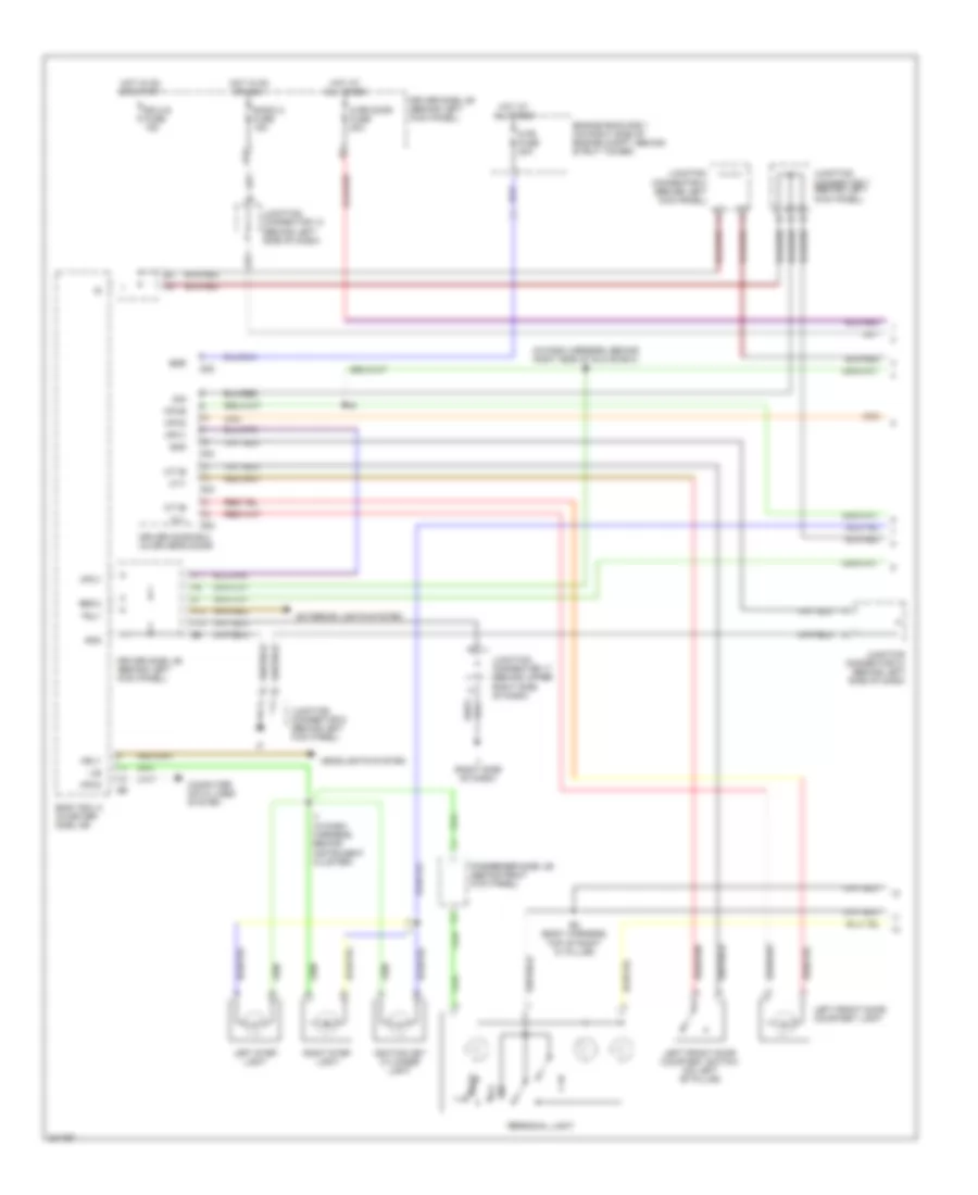 Courtesy Lamps Wiring Diagram 1 of 3 for Lexus GS 300 2005