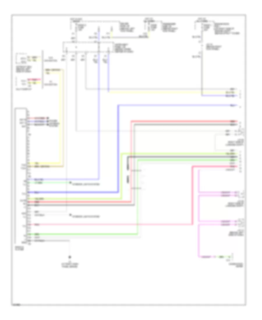 Radio Wiring Diagram with Mark Levinson 1 of 2 for Lexus GS 300 2005