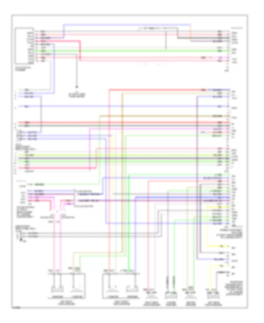 Radio Wiring Diagram, with Mark Levinson (2 of 2) for Lexus GS 300 2005