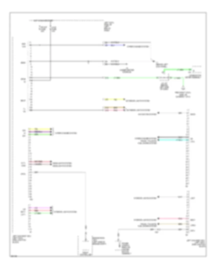 Body ECU Wiring Diagram (2 of 2) for Lexus IS F 2014