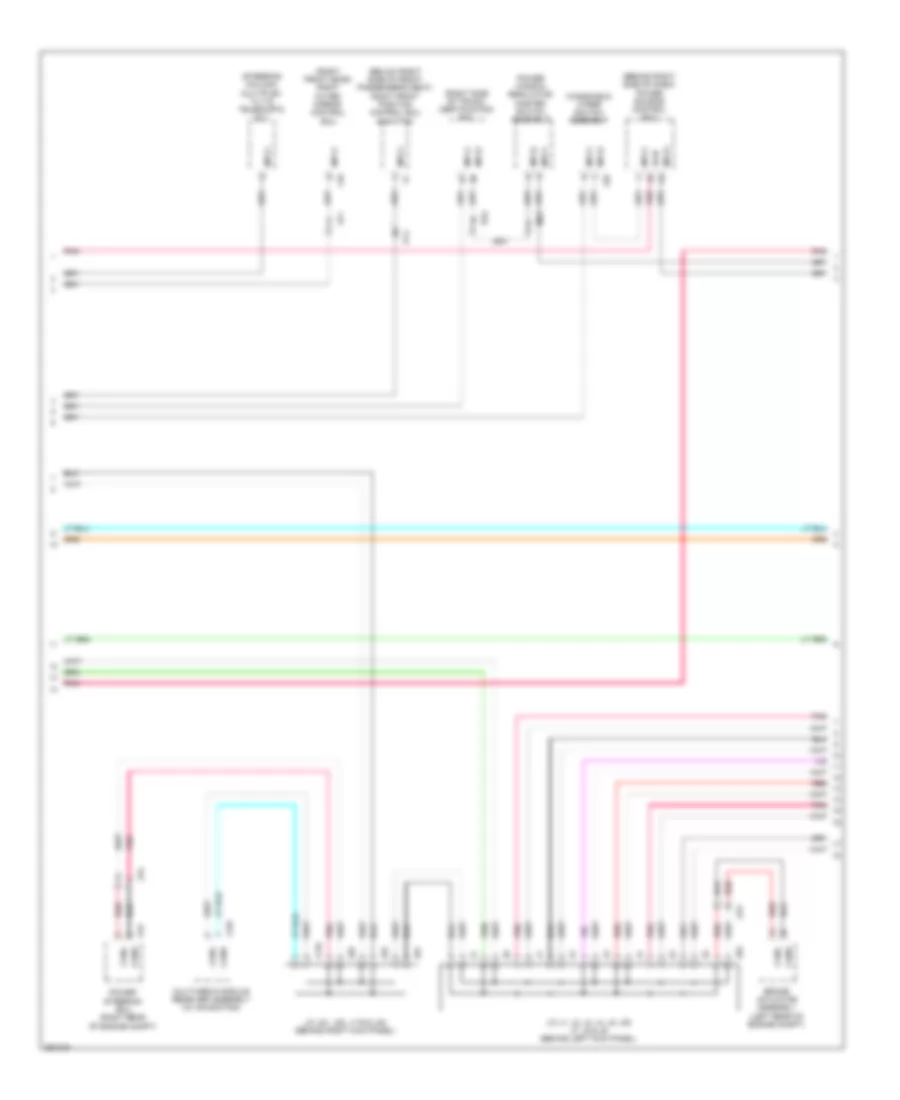 HighLow Bus Wiring Diagram (2 of 3) for Lexus IS F 2014