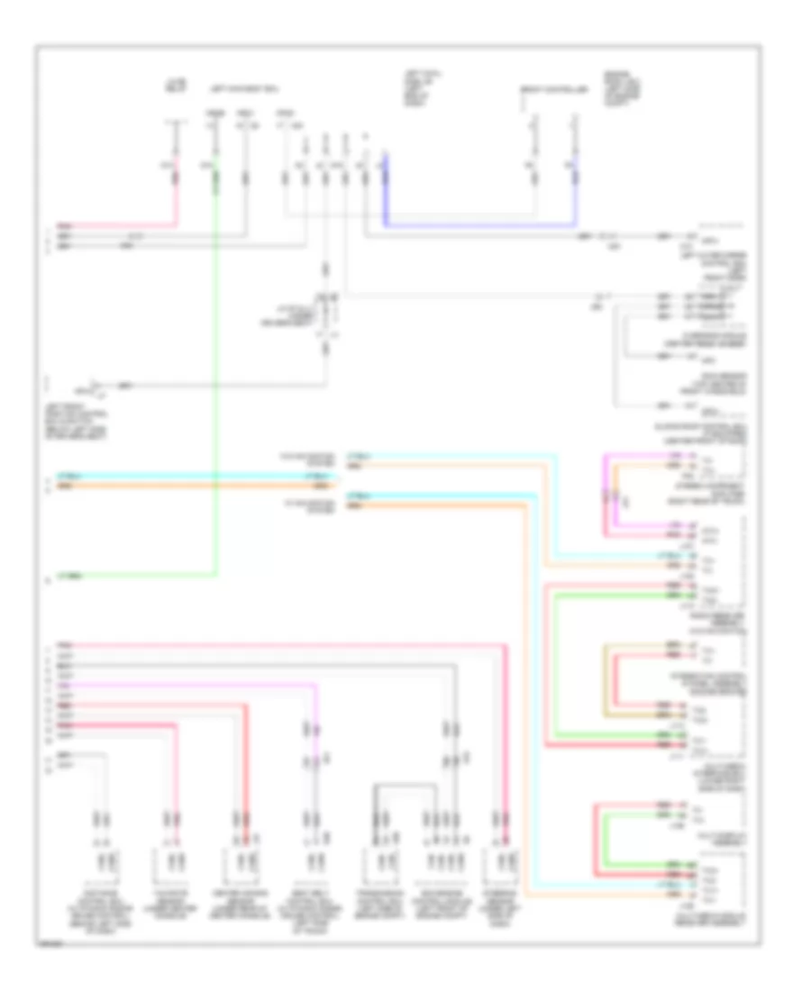 High Low Bus Wiring Diagram 3 of 3 for Lexus IS F 2014