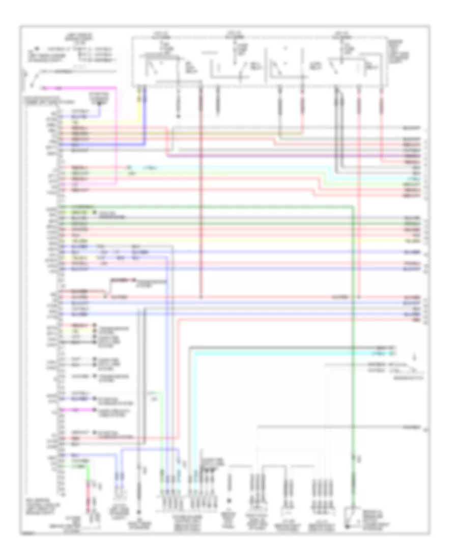 5 0L Engine Performance Wiring Diagram 1 of 8 for Lexus IS F 2014