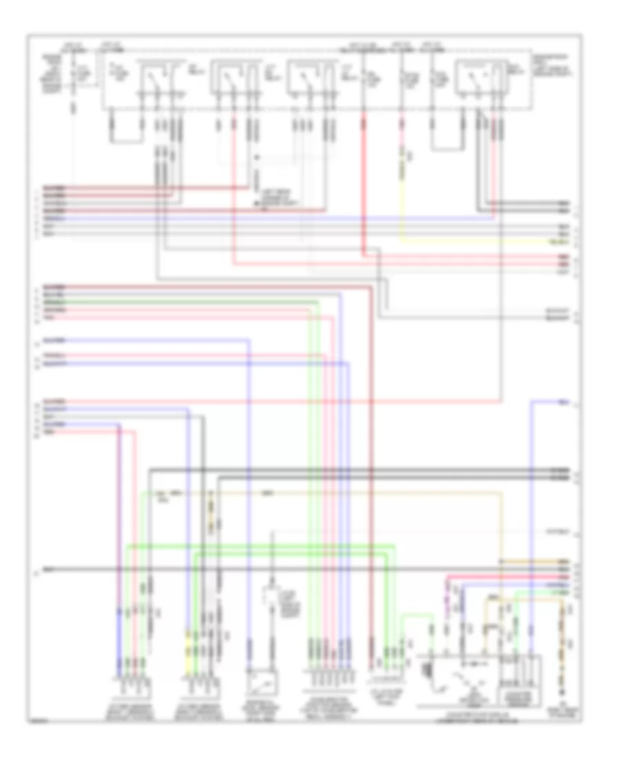 5.0L, Engine Performance Wiring Diagram (3 of 8) for Lexus IS F 2014