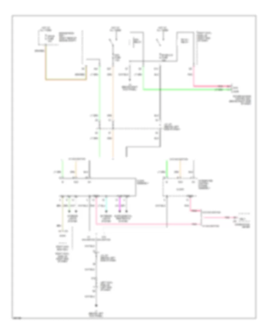 Clock Wiring Diagram for Lexus IS F 2014