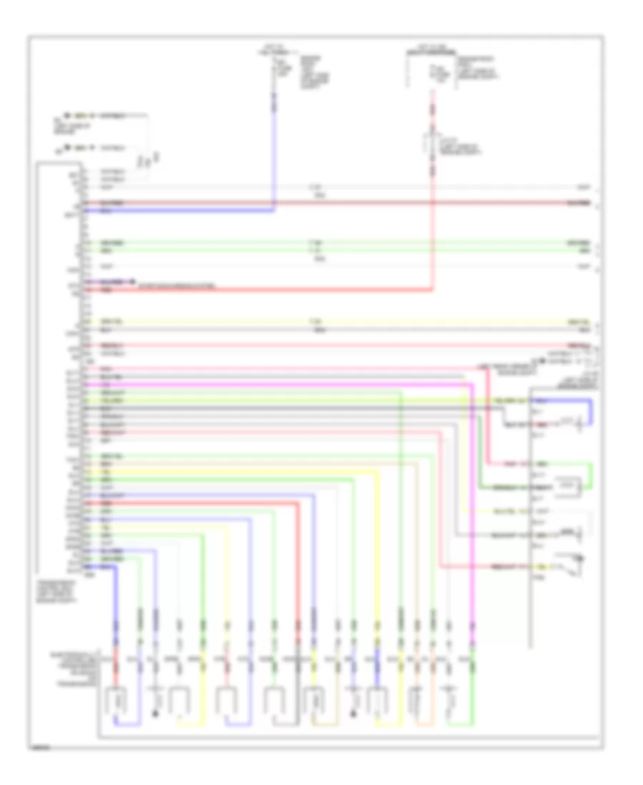 Transmission Wiring Diagram 1 of 3 for Lexus IS F 2014