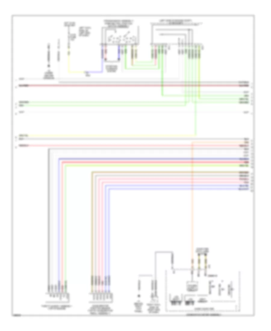 Transmission Wiring Diagram (2 of 3) for Lexus IS F 2014