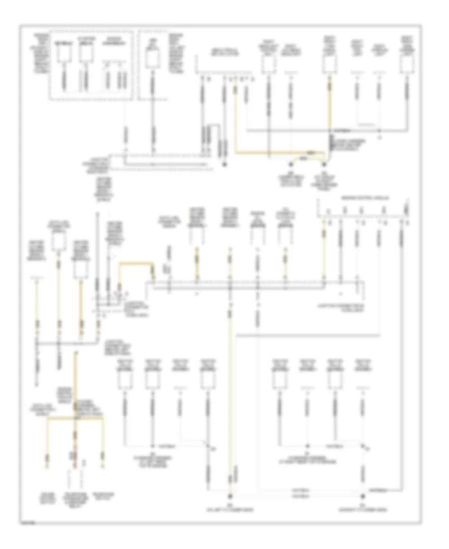 Ground Distribution Wiring Diagram 1 of 4 for Lexus GS 430 2005