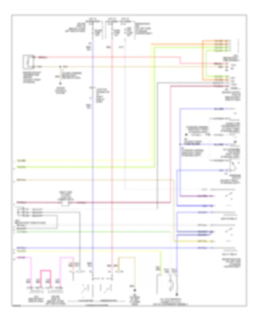 Front AC Wiring Diagram, with Navigation (4 of 4) for Lexus GX 470 2005