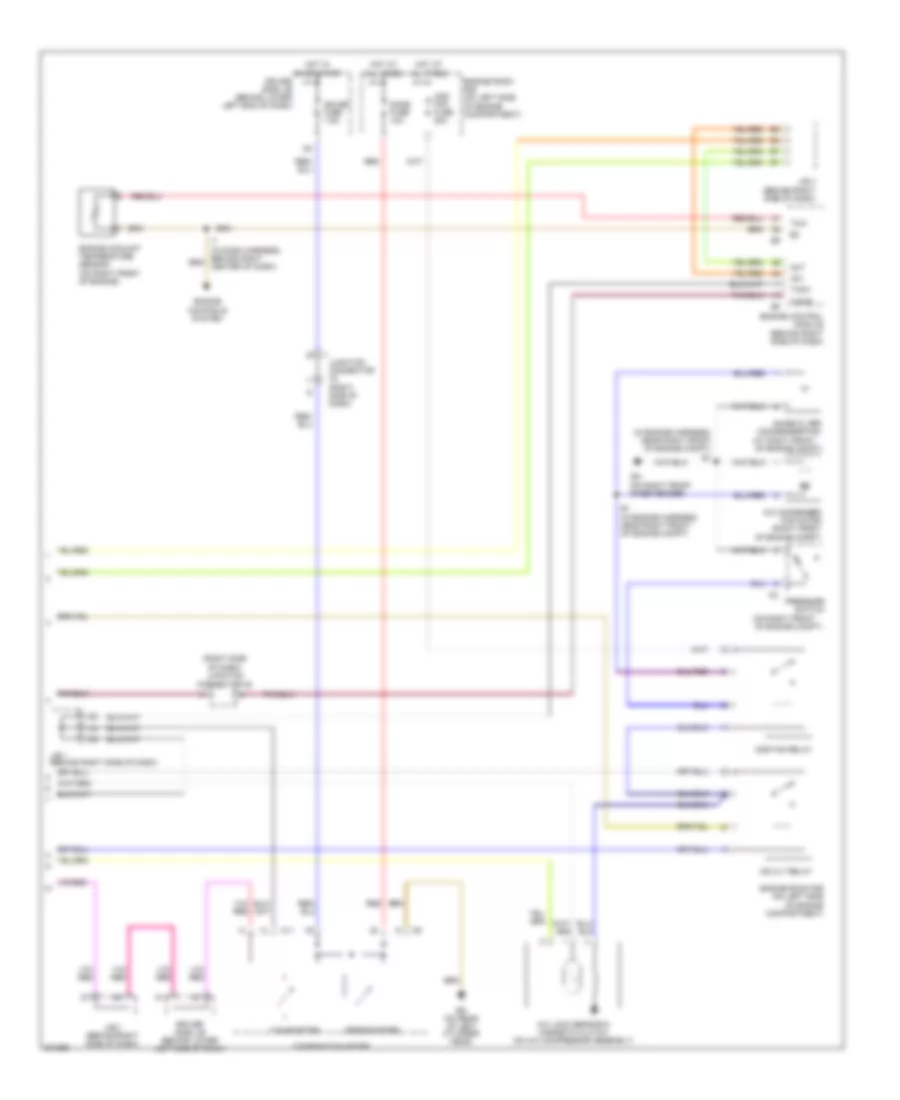 Front AC Wiring Diagram, without Navigation (4 of 4) for Lexus GX 470 2005
