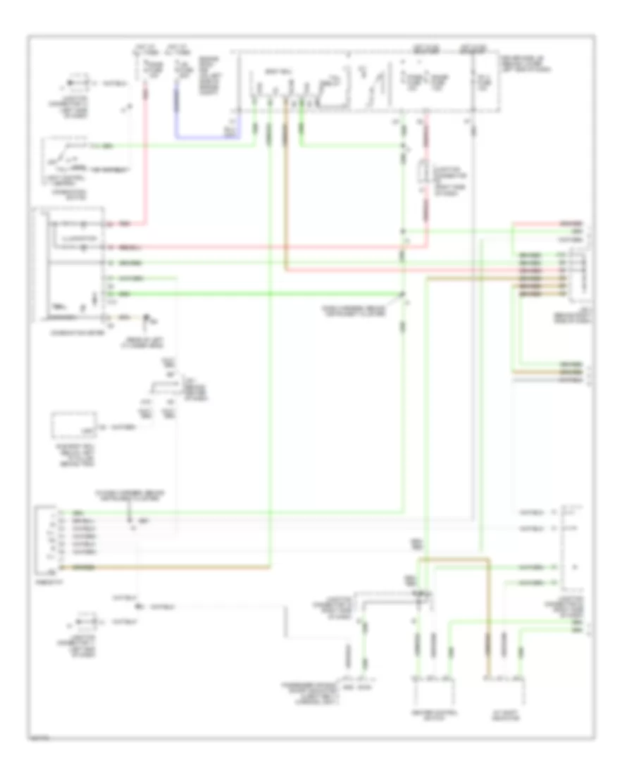 Instrument Illumination Wiring Diagram with Navigation 1 of 2 for Lexus GX 470 2005