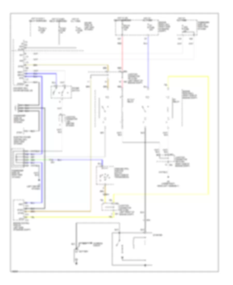 Starting Wiring Diagram for Lexus LS 460 2014