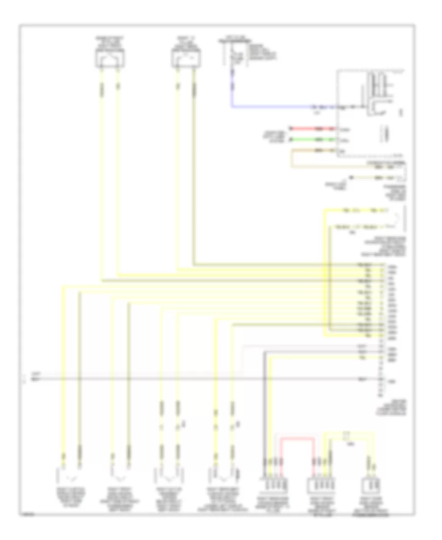 Supplemental Restraint Wiring Diagram (3 of 3) for Lexus LS 460 2014