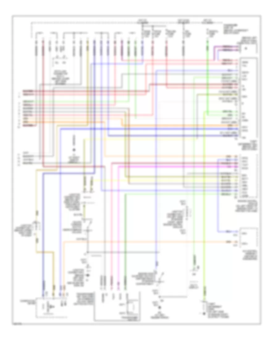 Anti-theft Wiring Diagram (3 of 3) for Lexus IS 300 2005