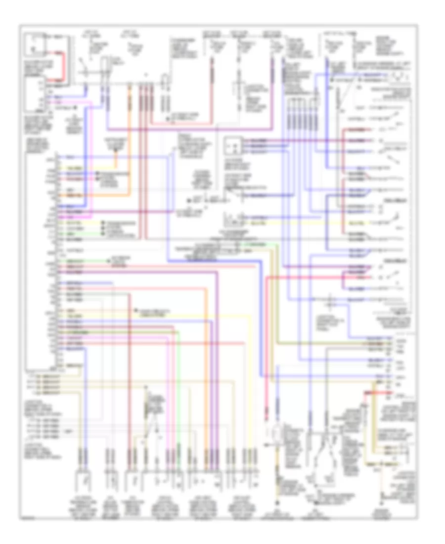 Automatic A C Wiring Diagram for Lexus IS 300 SportCross 2005