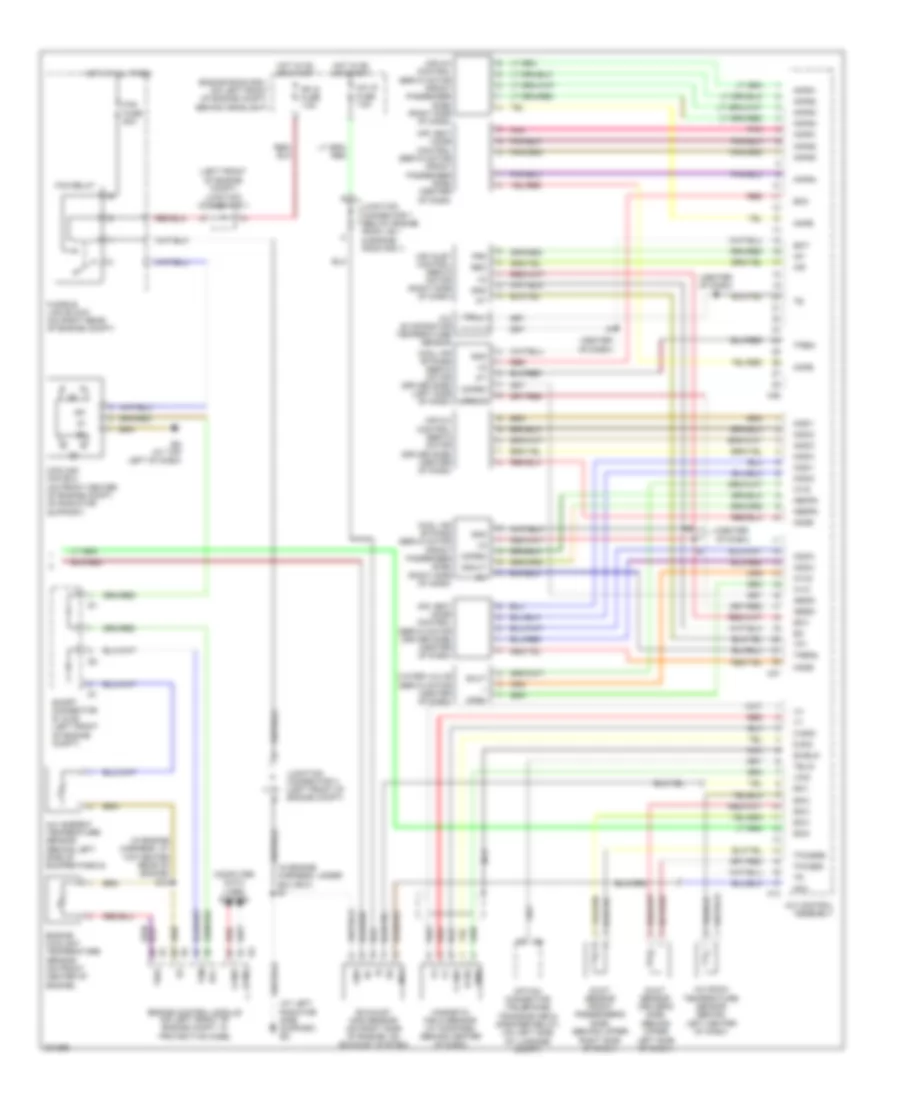 Automatic A C Wiring Diagram Front 2 of 2 for Lexus LS 430 2005