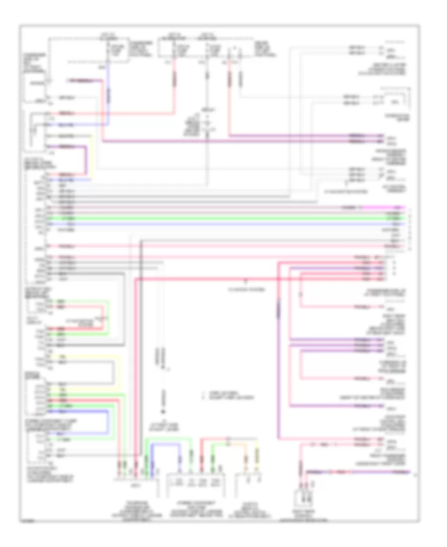 High Low Bus Wiring Diagram 1 of 2 for Lexus LS 430 2005