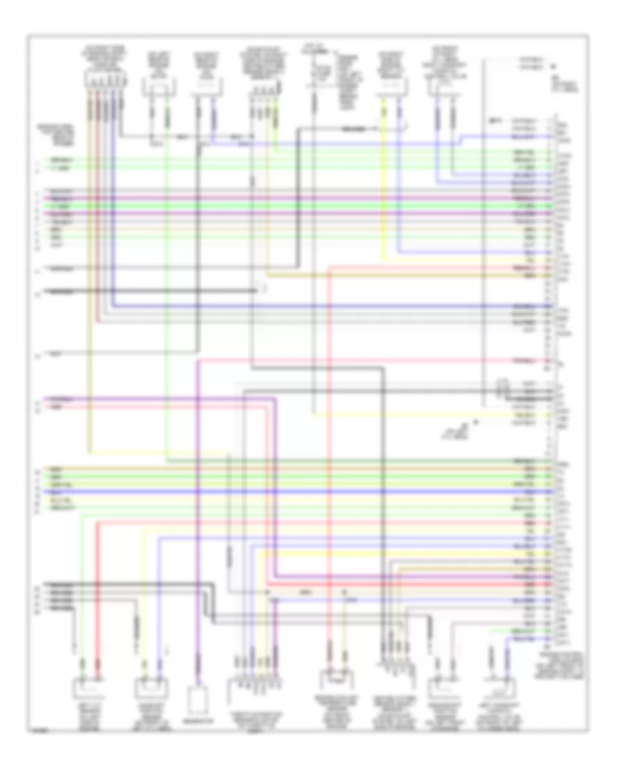 4.3L, Engine Performance Wiring Diagram (7 of 7) for Lexus LS 430 2005