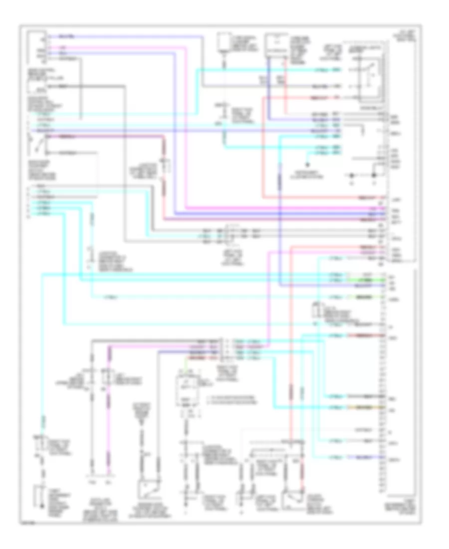 Forced Entry Wiring Diagram 3 of 3 for Lexus LX 470 2005