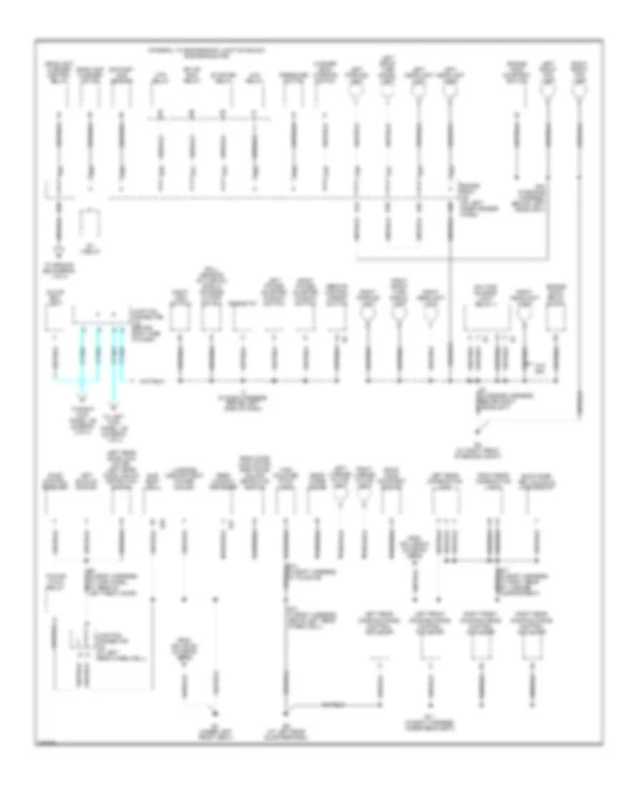 Ground Distribution Wiring Diagram 2 of 4 for Lexus LX 470 2005