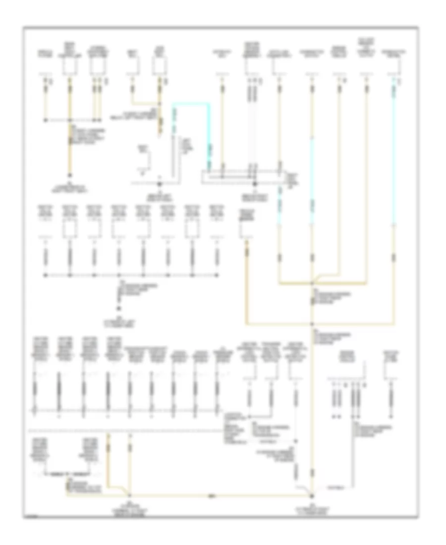 Ground Distribution Wiring Diagram 4 of 4 for Lexus LX 470 2005