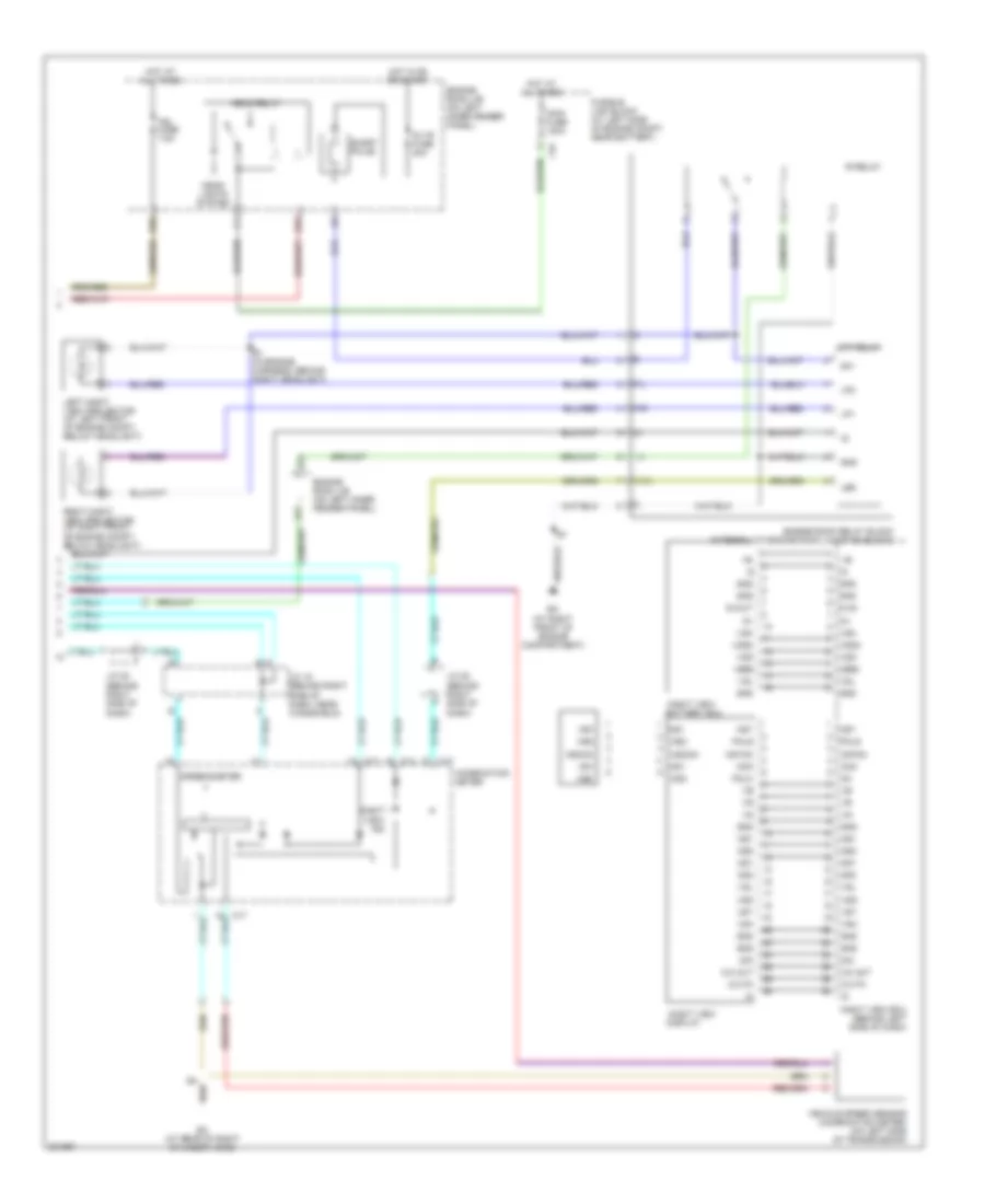 Night Vision Wiring Diagram 2 of 2 for Lexus LX 470 2005