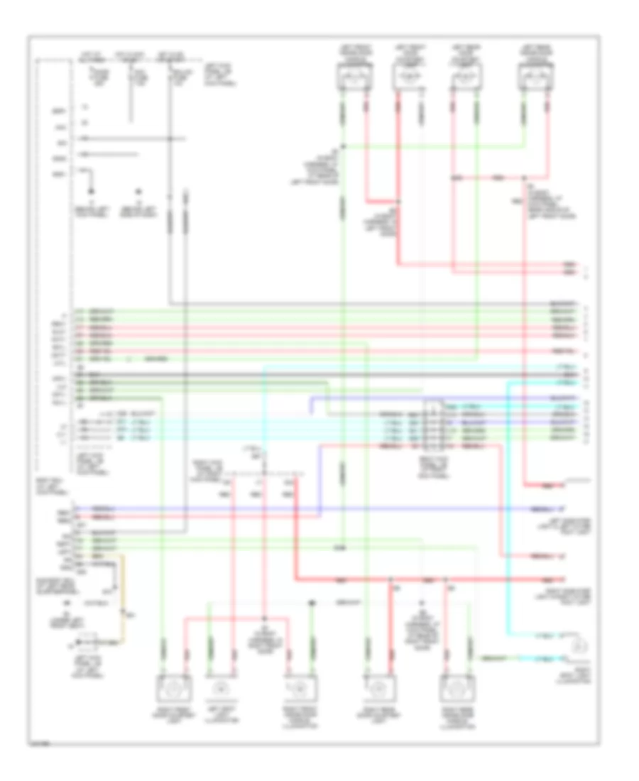 Courtesy Lamps Wiring Diagram 1 of 3 for Lexus LX 470 2005