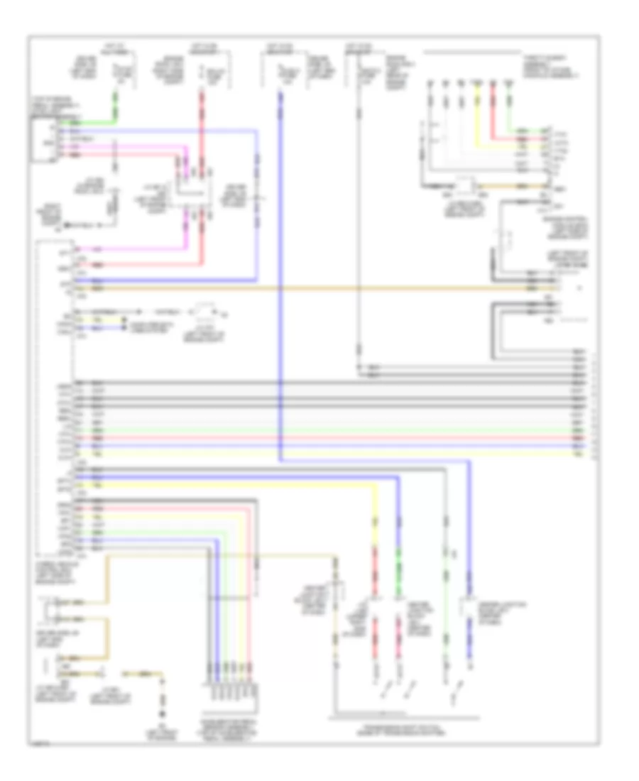 Transmission Wiring Diagram 1 of 3 for Lexus LS 600h L 2014