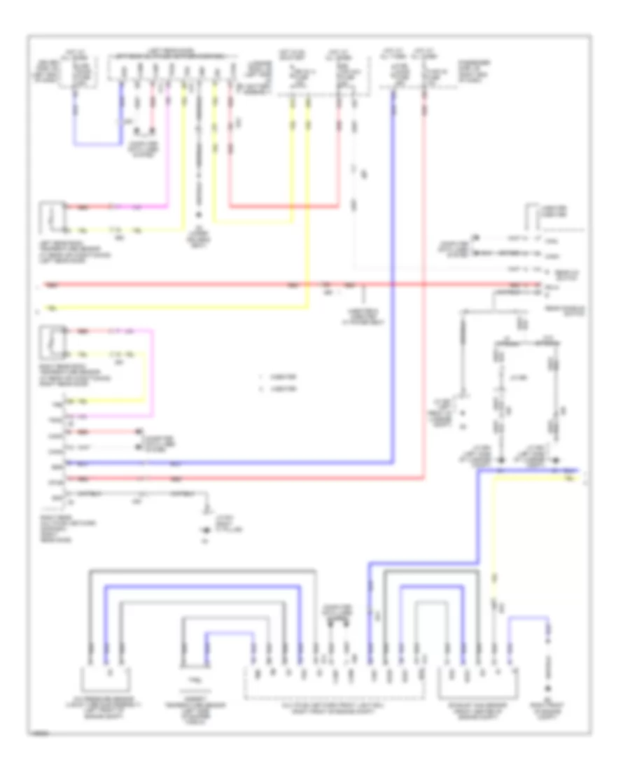 Automatic A C Wiring Diagram 3 of 5 for Lexus LS 600h L 2014