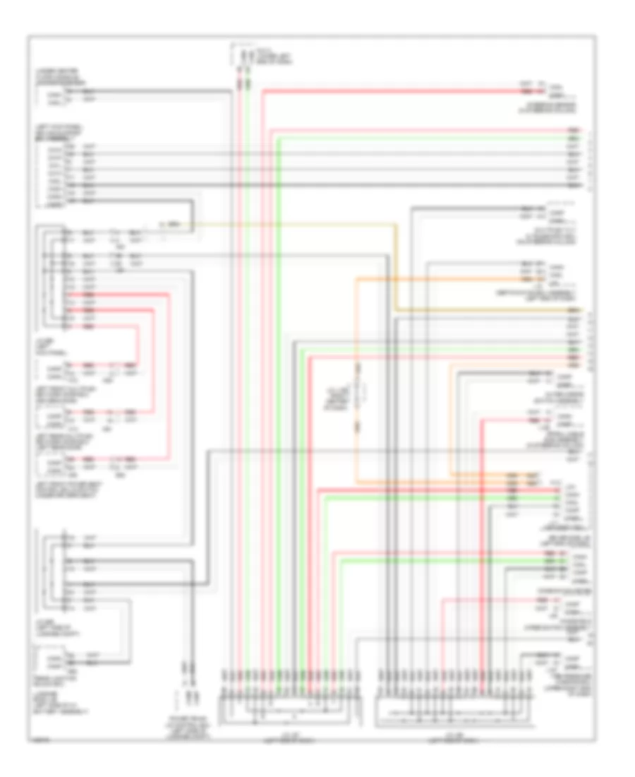 High Low Bus Wiring Diagram 1 of 5 for Lexus LS 600h L 2014